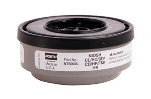 NORTH ACID GAS CARTRIDGE 1 PR - North Cartridges and Filters